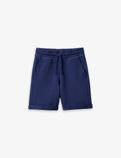 Benetton Elasticated-waist Cotton-jersey Shorts 6-14 Years