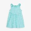 Benetton Starfish-patterned Cotton-jersey Dress 12 Months-6 Years
