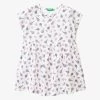 Benetton Star-print Woven Dress 12 Months-6 Years
