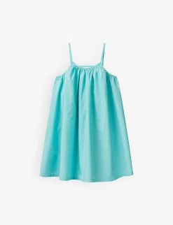 Benetton Sleeveless Cotton Trapeze Dress 6-14 Years