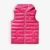 Benetton Logo-embroidered Padded Shell Gilet 6-14 Years