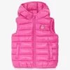 Benetton Brand-embroidered Sleeveless Padded Shell Gilet 1-6 Years