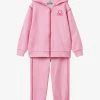 Benetton Logo-print Cotton-jersey Tracksuit 1-6 Years