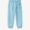 Benetton Elasticated-waistband Organic-cotton Jogging Bottoms 1-6 Years