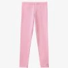 Benetton Elasticated-waist Stretch-cotton Leggings 6-14 Years