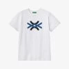 Benetton Logo-print Short-sleeve Cotton T-shirt 6-14 Years