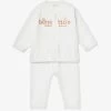 Benetton Logo-print Cotton-jersey Tracksuit Set 1-18 Months