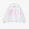 Benetton Logo-print Cotton-jersey Hoody 6-14 Years