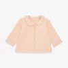 Benetton Collared Zip-up Cotton-blend Cardigan 1-18 Months