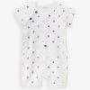 Benetton Logo-print Pocket-detail Cotton Romper 1-18 Months