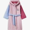 Benetton Contrast-panelled Cotton Bathrobe 4-10 Years