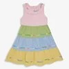 Olivia Rubin Flora Striped Cotton-blend Dress 4-13 Years