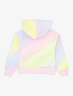 Olivia Rubin Flo Zip-through Cotton Hoody 4-11 Years -Kid Couture R04154822 PASTELRAINBOW ALT02