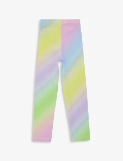 Olivia Rubin Mildred Cotton-blend Leggings 4-11 Years -Kid Couture R04154823 PASTELRAINBOW ALT02
