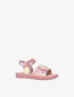 Myla Butterfly-beaded Canvas Sandals 5-9 Years -Kid Couture R04155727 MULTOTHER ALT02