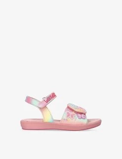 Myla Butterfly-beaded Canvas Sandals 5-9 Years
