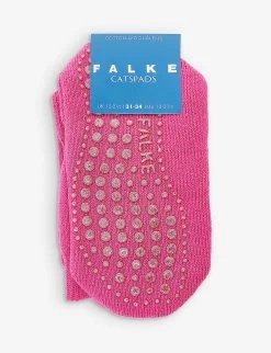 Falke Catspads So Stretch-cotton Blend Ankle Socks 10-13 Years