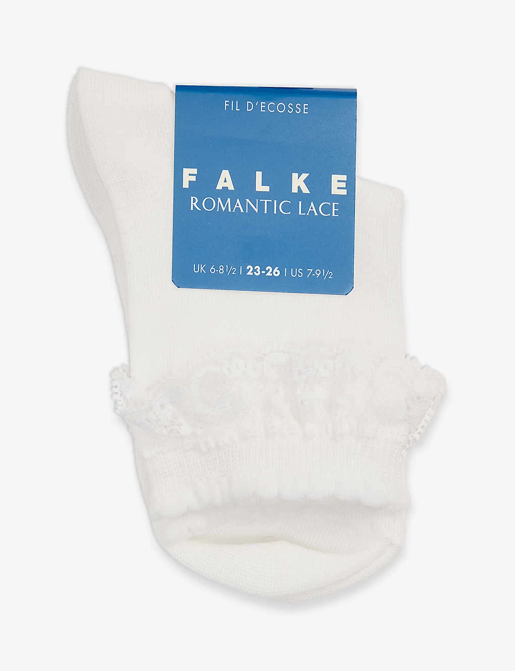 Falke Romantic Lace-trim Ankle-length Cotton-blend Socks 2-10 Years 1 Falke Romantic Lace-trim Ankle-length Cotton-blend Socks 2-10 Years