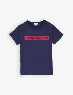 Marc Jacobs Logo-print Short-sleeve Cotton-jersey T-shirt 4-12 Years