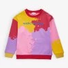 Marc Jacobs Logo-embroidered Paint-splatter Cotton-blend Sweatshirt 4-12 Years