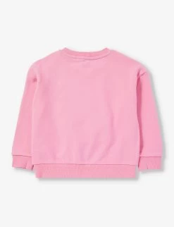 Marc Jacobs Graphic-print Long-sleeve Cotton-jersey Sweatshirt 4-12 Years -Kid Couture R04157226 APRICOT ALT02