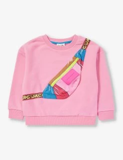 Marc Jacobs Graphic-print Long-sleeve Cotton-jersey Sweatshirt 4-12 Years