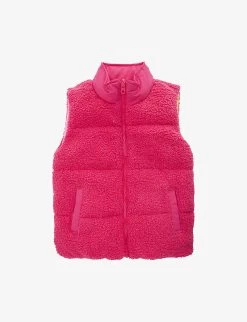 Marc Jacobs Logo-embroidered Reversible-design Cotton-corduroy Gilet 4-12 Years