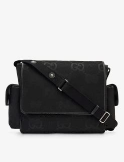 Gucci Monogram-print Coated-canvas Baby Changing Bag