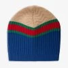 Gucci Striped Chunky-knit Wool Beanie