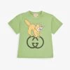 Gucci Graphic-print Short-sleeve Cotton-jersey T-shirt 12-24 Months