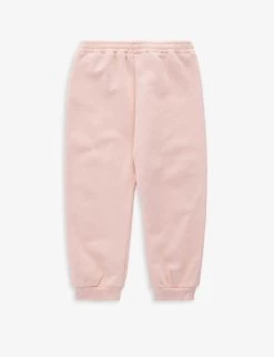 Gucci Logo-embroidered Elasticated-waist Cotton-jersey Jogging Bottoms 18-36 Months -Kid Couture R04160279 SMOOTHPINKMIX ALT02