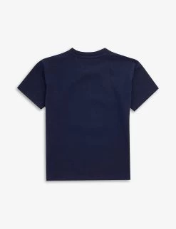 Gucci Logo-print Cotton-jersey T-shirt 6-36 Months -Kid Couture R04160290 OLTREMAREMC ALT02