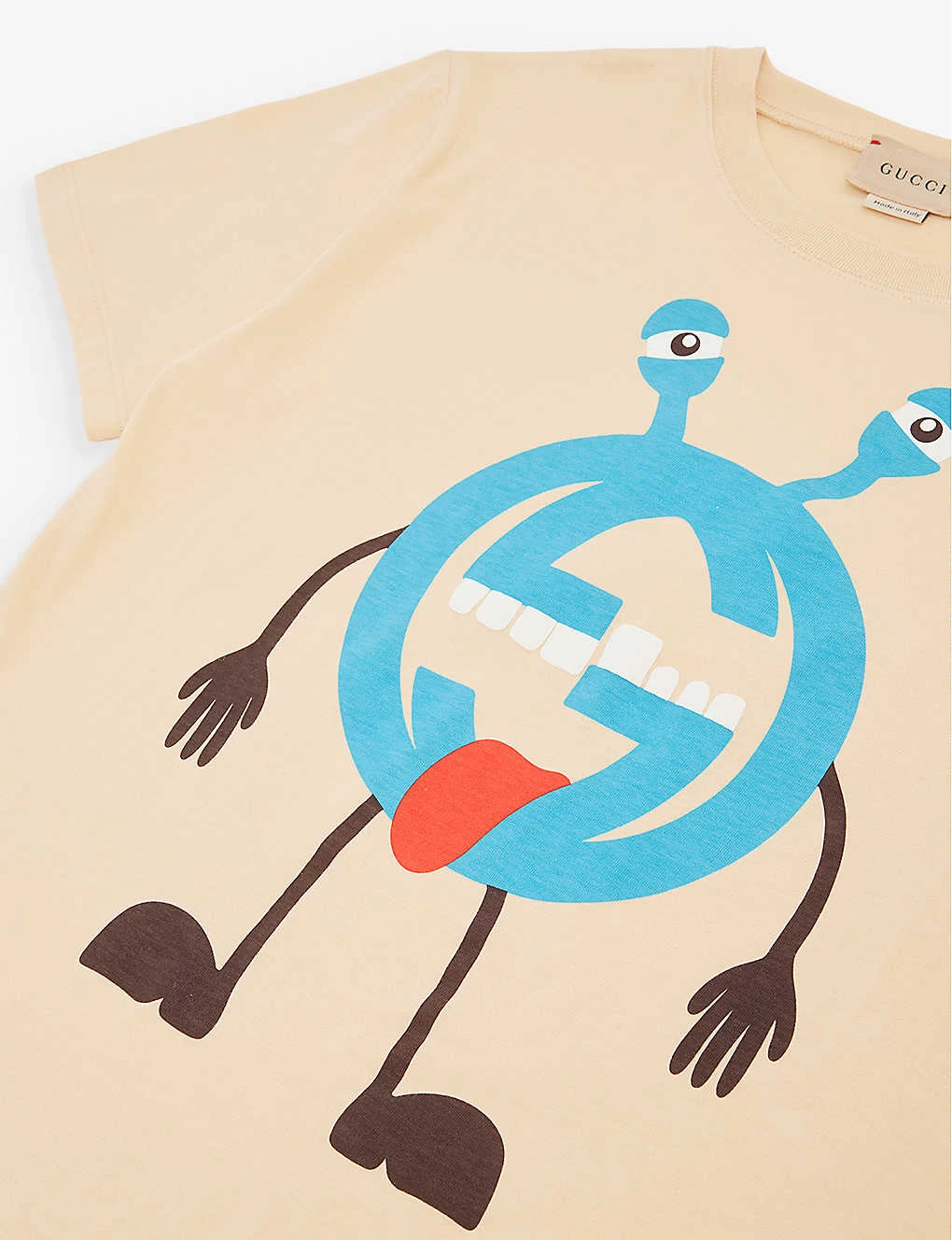 Gucci Graphic-print Short-sleeve Cotton-jersey T-shirt 4-12 Years 2 Gucci Graphic-print Short-sleeve Cotton-jersey T-shirt 4-12 Years - Image 2