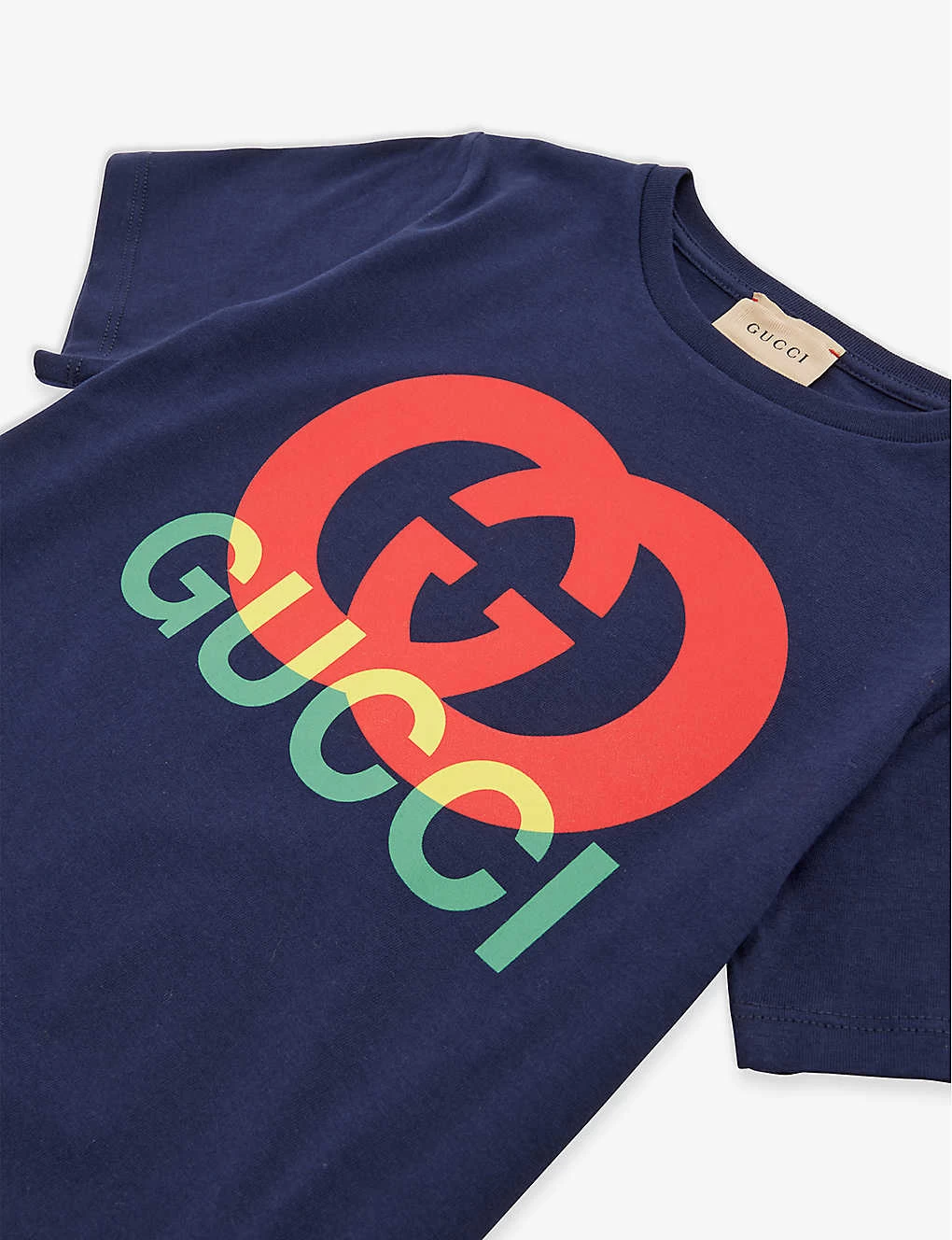 Gucci Logo-print Cotton-jersey T-shirt 4-12 Years 2 Gucci Logo-print Cotton-jersey T-shirt 4-12 Years - Image 2