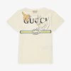 Gucci Graphic-print Short-sleeved Cotton-jersey T-shirt 6-12 Years