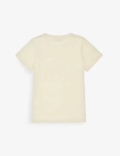 Gucci Logo-print Short-sleeve Cotton-jersey T-shirt -Kid Couture R04160310 SUNKISSEDPINKMC ALT02