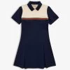 Gucci Striped Polo Stretch-cotton Dress 4-12 Years