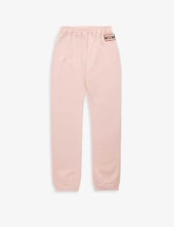 Gucci Logo-patch Elasticated-waist Cotton-jersey Jogging Bottoms 8-12 Years