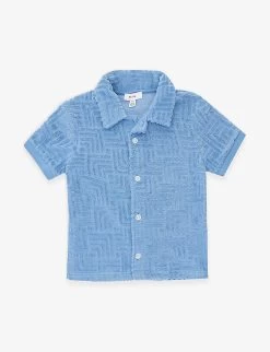 Reiss Algarve Regular-fit Cotton-blend Shirt 4-12 Years