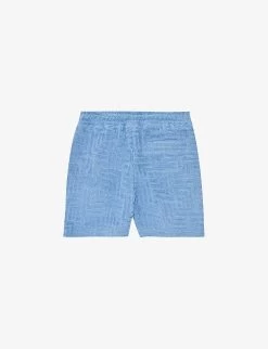 Reiss Algarve Elasticated-waist Cotton-blend Shorts 4-9 Years 5 Reiss Algarve Elasticated-waist Cotton-blend Shorts 4-9 Years -Kid Couture R04160589 AIRFORCEBLUE ALT02