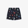 Reiss Augustus Beach-print Stretch Recycled-polyester Shorts 4-12 Years