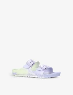Birkenstock Arizona Eva Two-strap Faux-leather Sandals 4-9 Years -Kid Couture R04162179 WHITECOMB ALT02