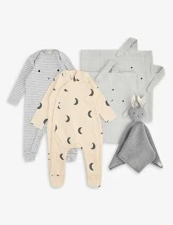To The Moon And Back Small Baby Hamper 3-6 Months – 4 Items Included -Kid Couture R04164772 MULTI ALT03