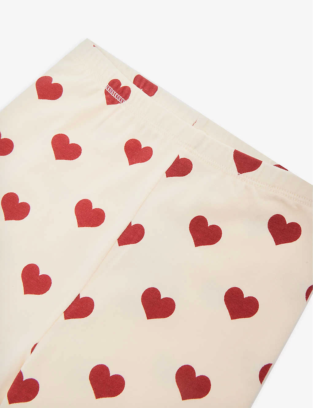 Reya Heart-print Stretch-organic Cotton Blend Shorts 9 Months-3 Years 2 Reya Heart-print Stretch-organic Cotton Blend Shorts 9 Months-3 Years - Image 2