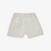 Kim Check-seersucker Organic-cotton Shorts 9 Months-3 Years