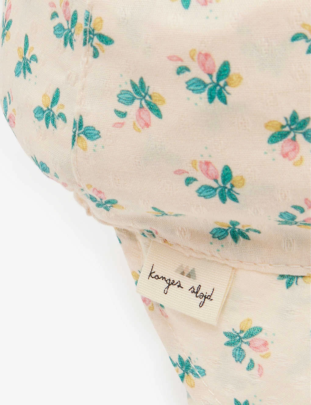 Cille Floral-print Wide-brim Cotton Bonnet 0-9 Months 2 Cille Floral-print Wide-brim Cotton Bonnet 0-9 Months - Image 2