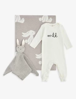 Bunny Small Baby Hamper 0-3 Months – 3 Items Included -Kid Couture R04166821 MULTI ALT03