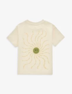 Milking It Graphic-print Organic-cotton T-shirt 3 Months-4 Years 5 Milking It Graphic-print Organic-cotton T-shirt 3 Months-4 Years -Kid Couture R04166824 CREAM ALT02
