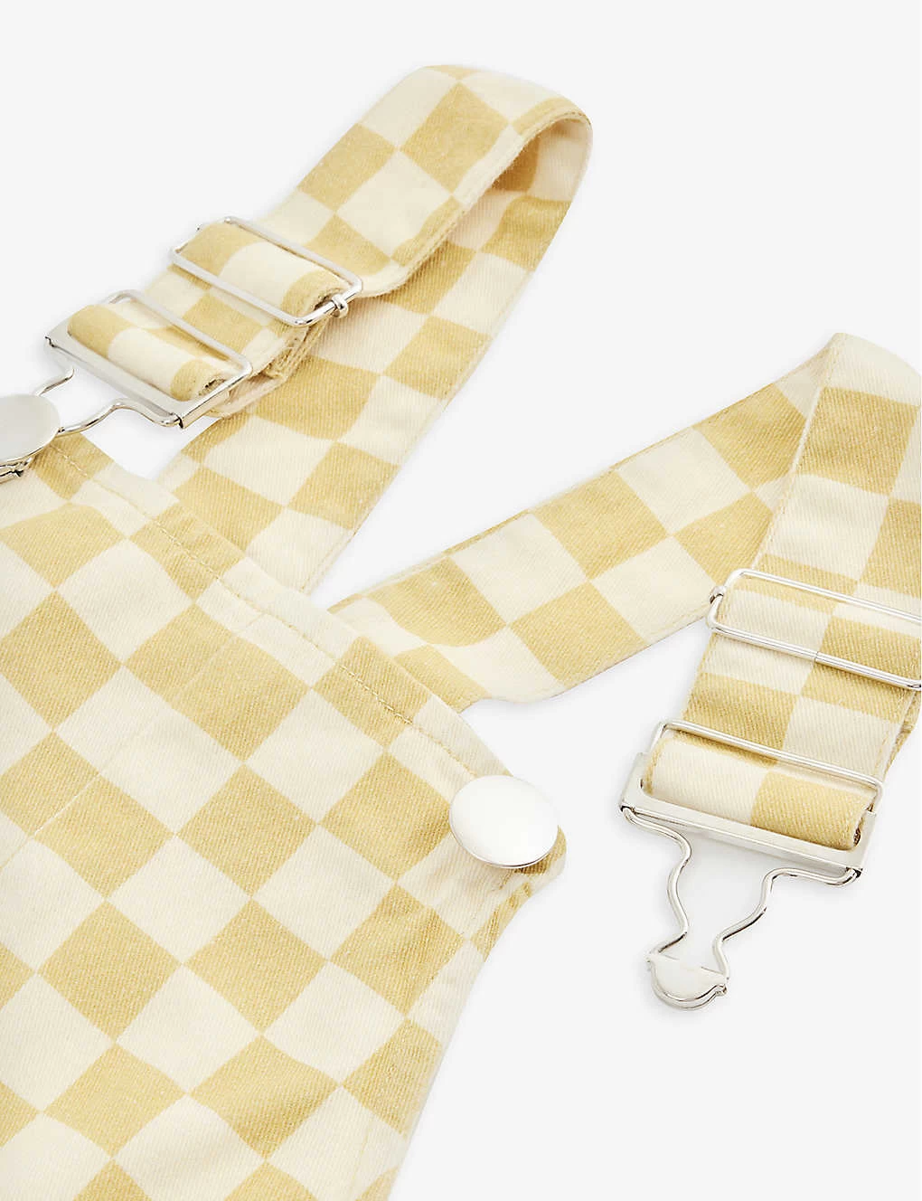 Checkerboard Straight-leg Organic-cotton Dungarees 6 Months-4 Years 2 Checkerboard Straight-leg Organic-cotton Dungarees 6 Months-4 Years - Image 2