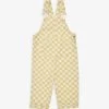 Checkerboard Straight-leg Organic-cotton Dungarees 6 Months-4 Years